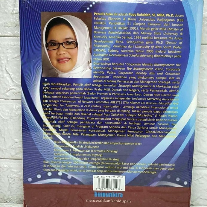 

Buku Manajemen Strategik Poppy Rufaidah, Se, Mba, Ph.D Humaniora