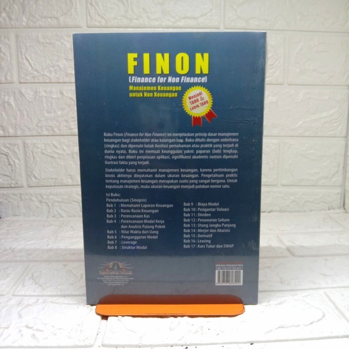 

Buku Finon Finance For Non Finance