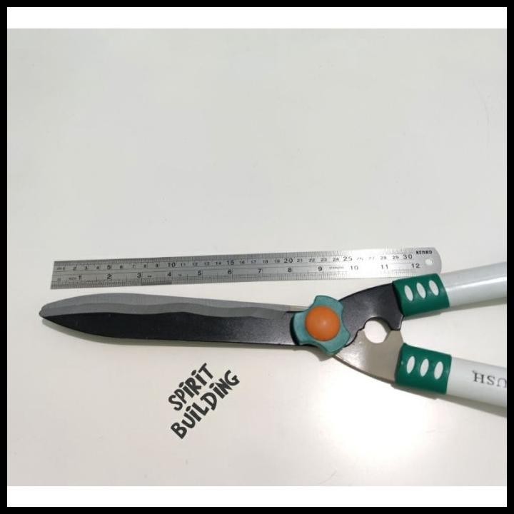 GUNTING PAGAR TANAMAN GAGANG PVC FIBER HIJAU RUSH GUNTING RUMPUT BUNGA