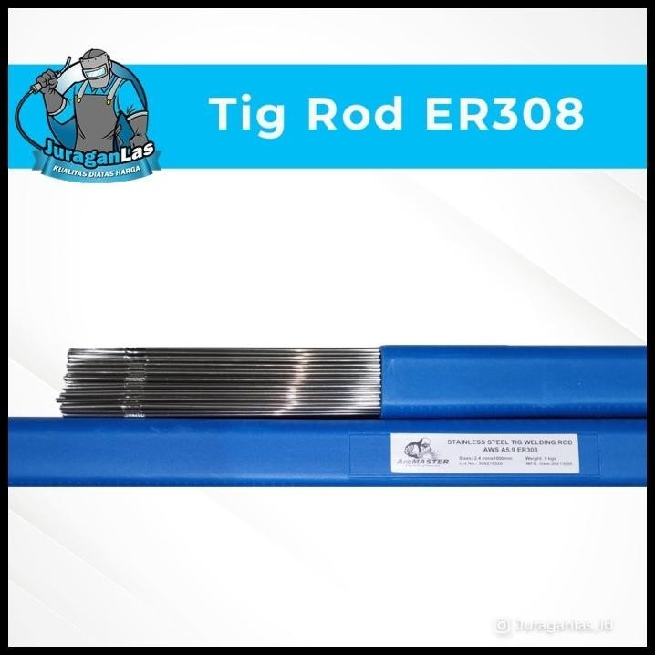 KAWAT LAS ARGON/TIG ROD/ FILLER STAINLESS ER308 DIAMETER 2.4MM