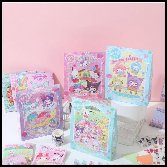 

GRATIS ONGKIR SANRIO STATIONERY SET MY MELODY KUROMI CINNAMOROLL STATIONERY SET 609