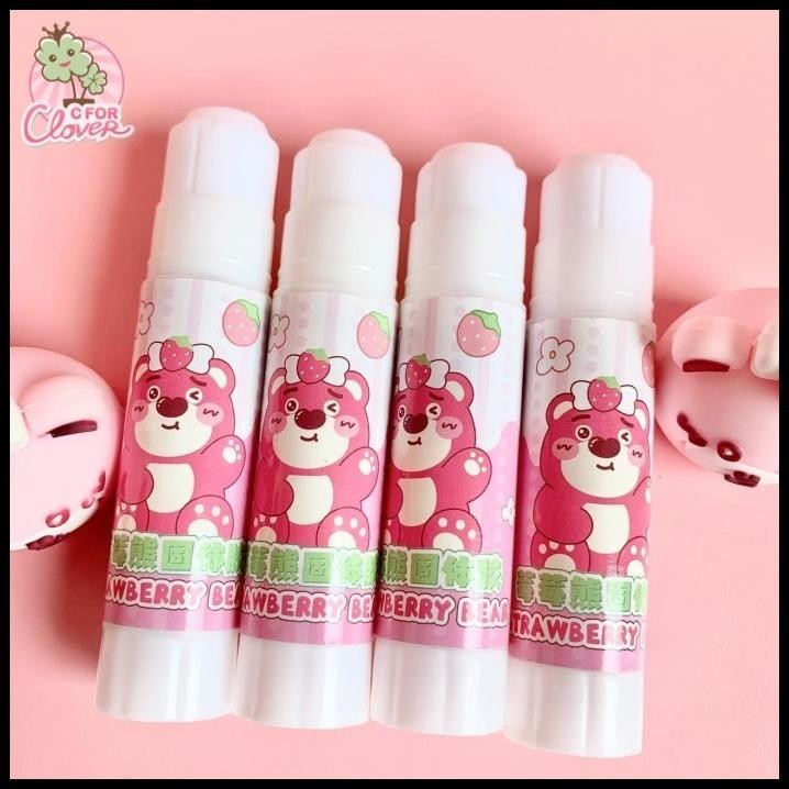 

BEST DEAL GLUE STICK BEAR HEAD ON TOP LOTTO LEM KERTAS LUCU ANAK SEKOLAH !!!!