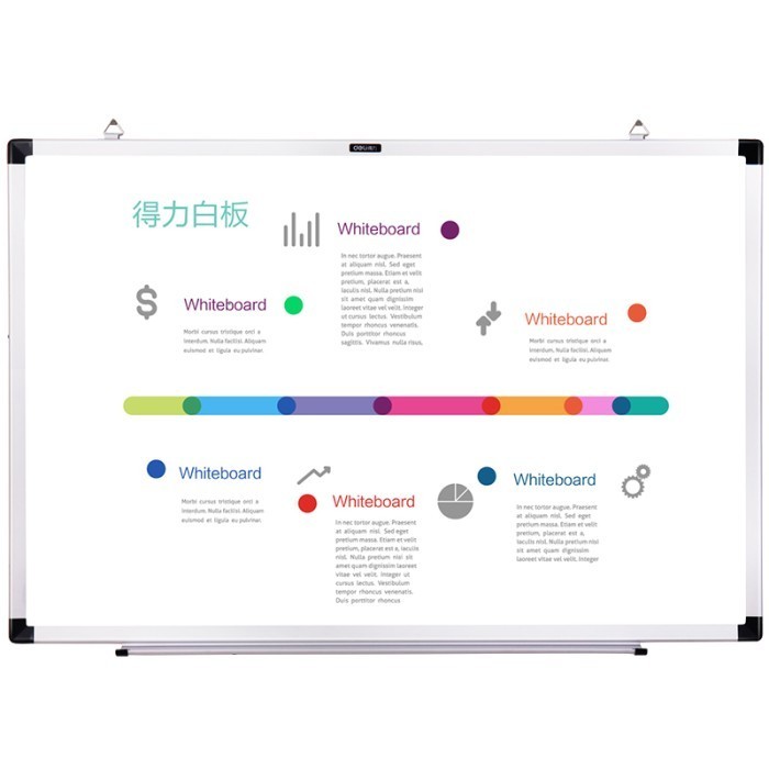 

Terbaru Deli Magnetic White Board / Papan Tulis Magnet Kualitas Tinggi 785X Promo Terlaris