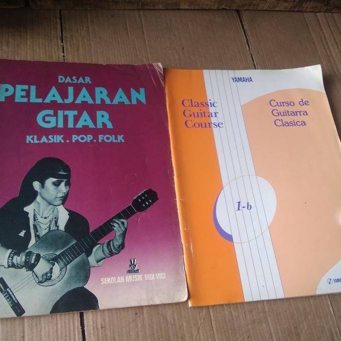 Jual Ori Dasar Pelajaran Gitar Klasik Pop Folk Classic Guitar Course Yamaha