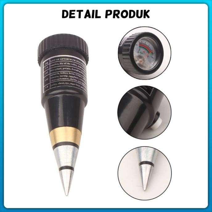 New Alat Pengukur Ph Tanah Ph Meter Kelembapan Soil Moisture Vt05 Vt-05