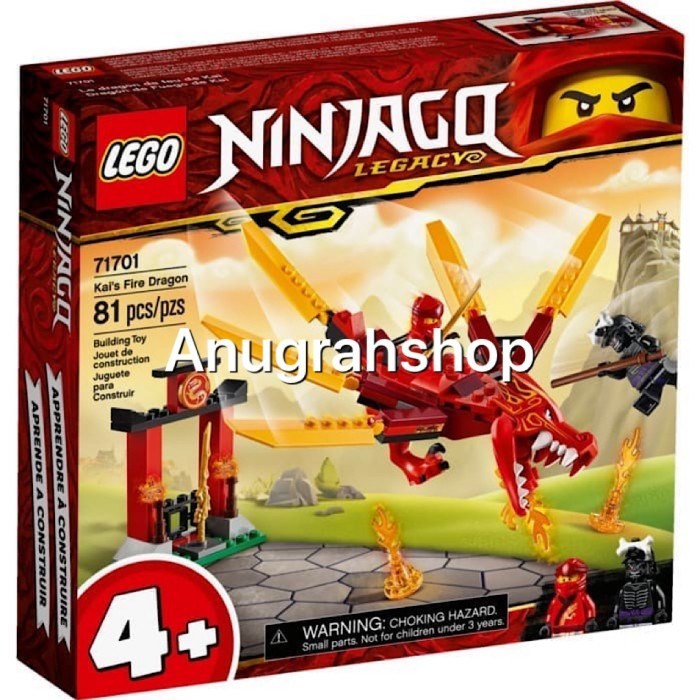 LEGO 71701 NINJAGO Kai Fire Dragon - Blocktopia
