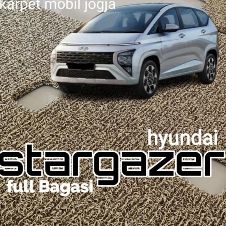 Karpet Mie Mobil Hyundai Stargazer Full Bagasi