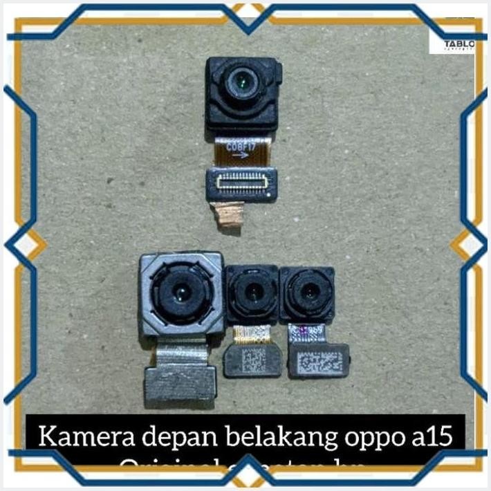 [tbs] modul kamera depan belakang oppo a15 second original pabrik copotan hp