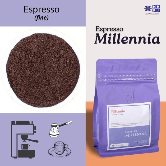 

Kambi Millennia Espresso Blend 1Kg - Kopi Berjuta Cangkir