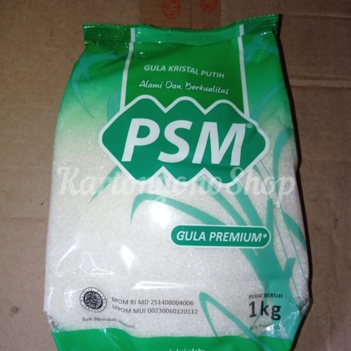 

Gula Pasir Putih Psm 1Kg Per Dus Isi 20Bks - Adelineez