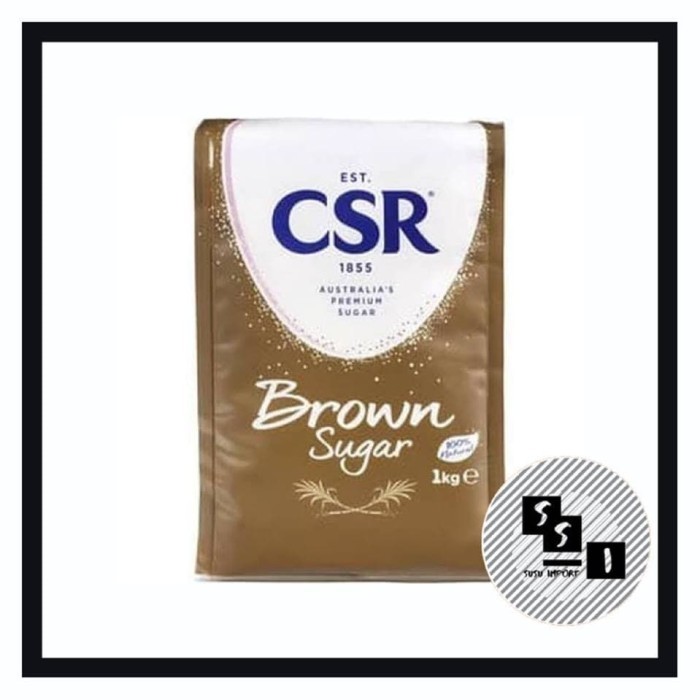 

Csr Brown Sugar / Premium Sugar/ Gula Merah Premium/ Gula Kopi 1Kg - Adelineez