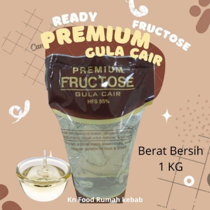 

Gula Cair Premium Fructose 1 Dus 10 Kg Only For Gojek Delivery - Adelineez