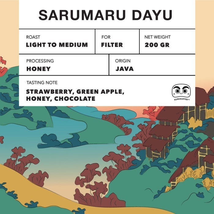 

Sarumaru Dayu Coffee Beans For Filter 200 Gr / Biji Kopi