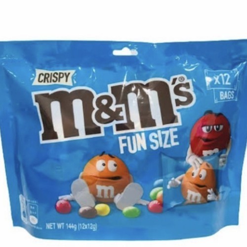 

M&M'S Crispy Fun Size 12 Pcs (Halal)