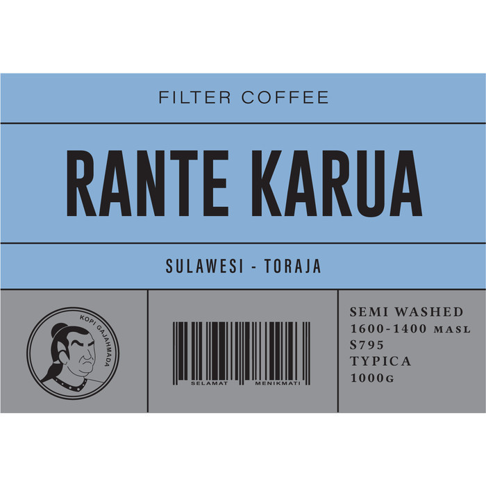 

Kopi Arabika Specialty Rante Karua 1Kg (Biji/Bubuk)