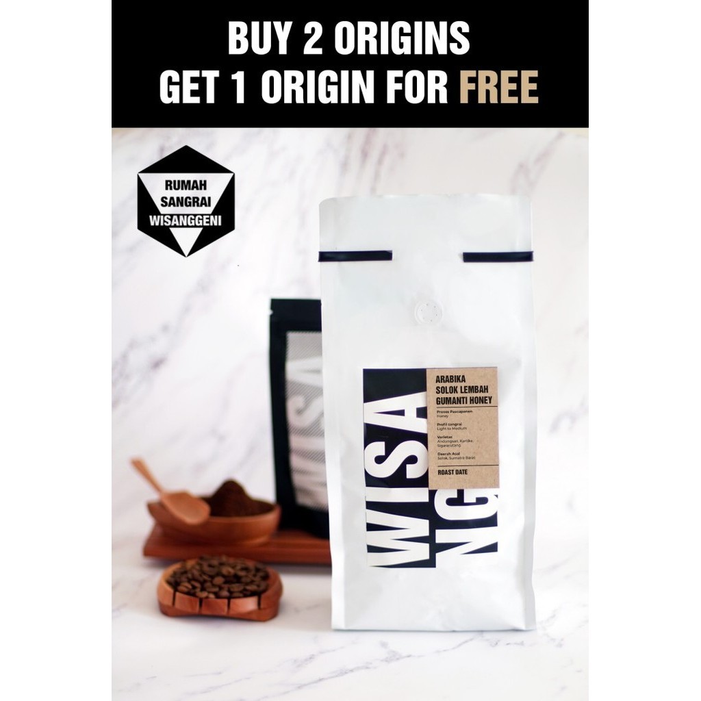 

Arabika Solok Lembah Gumanti Honey 1 Kilogram