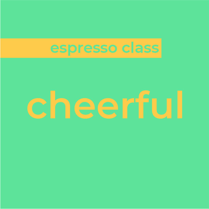 

Espresso Blend - Cheerful, Full Arabica
