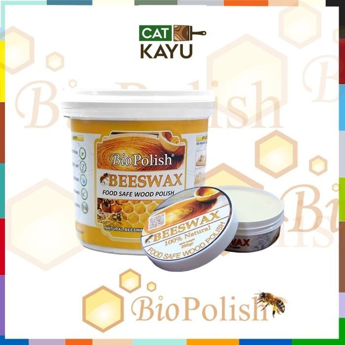 BIO POLISH BEESWAX LILIN LEBAH POLISHER KAYU FOODGRADE SENDOK KAYU