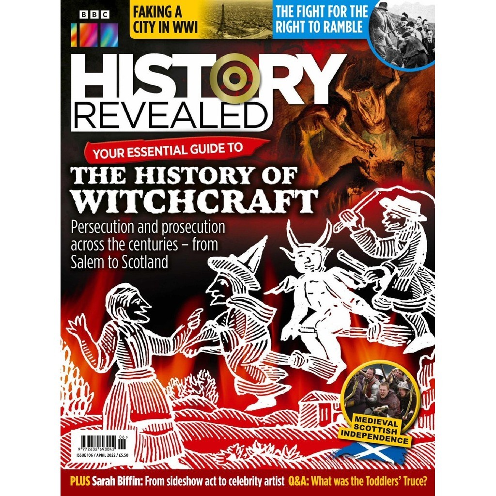 

History Revealed Issue 106 - Your Essential Guide to the History of Witchcraft (Sejarah / D)