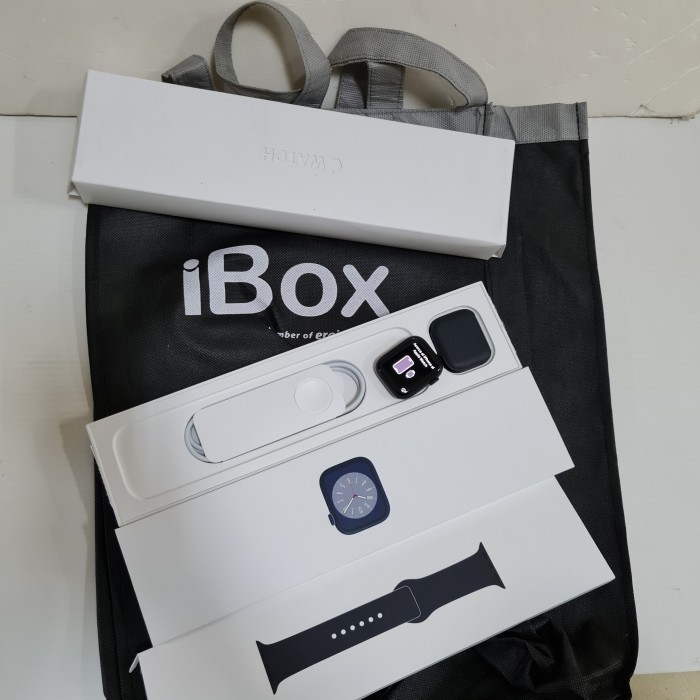 IBOX RESMI APPLE WATCH SERIES 8 2022 41MM SECOND LIKE NEW IWATCH 8