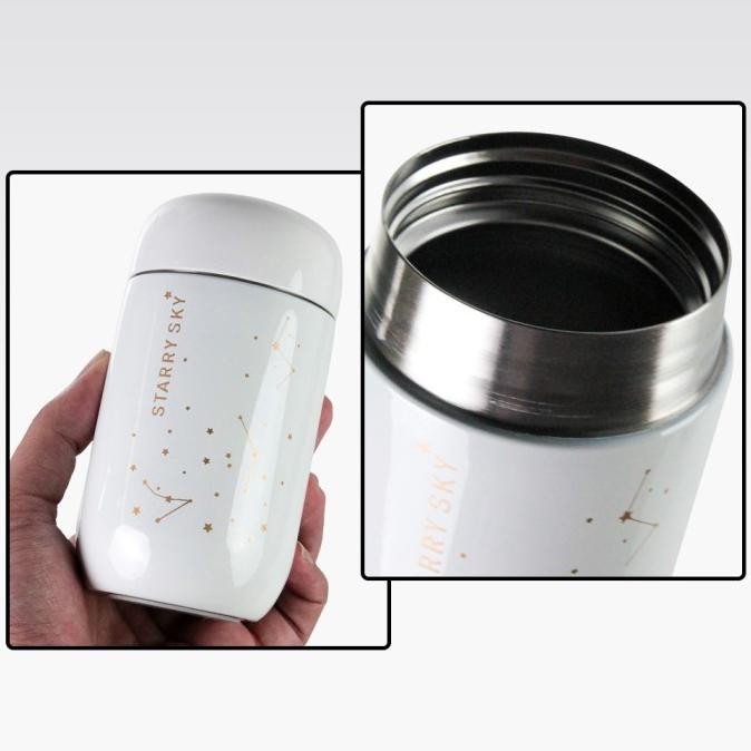 Tumbler Kopi Stainless 200ml Termos Air Mini