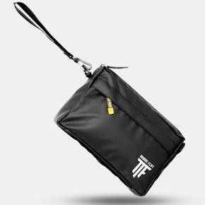 Handbag Tas Tangan-2 Model-Moral Flat-Waterproof-Anti Air-Hitam Sale