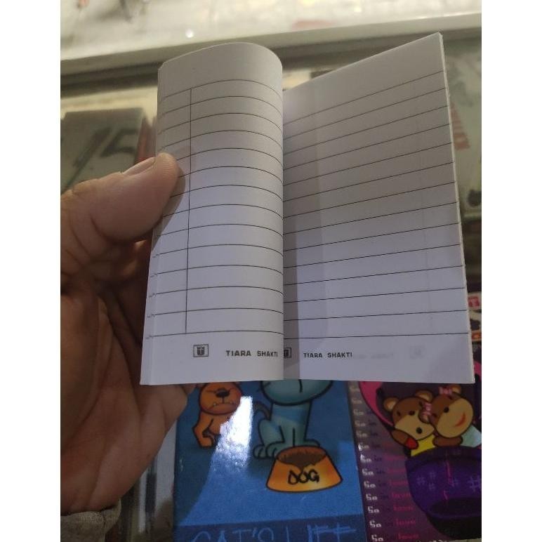 

BUKU NOTES MINI MERK TIARA SHAKTI TEBAL (10PCS) BISA COD