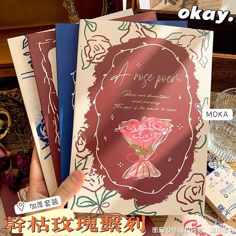 

NOTEBOOK AESTHETIC / BUKU TULIS / BUKU JURNAL BUNGA ORIGINAL PRODUK