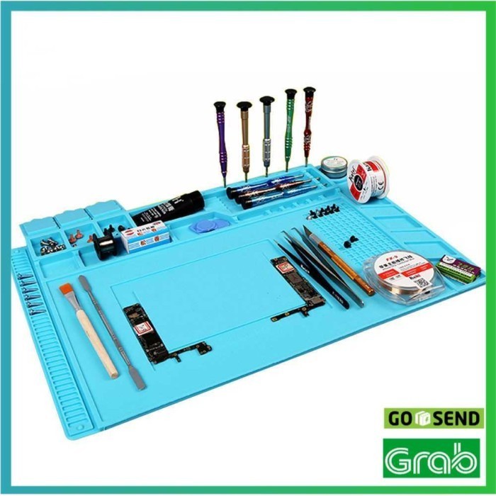 

Terlaris Alas/Papan Service HP/Tablet/Laptop Tahan Panas Soldering Mats Pad SALE