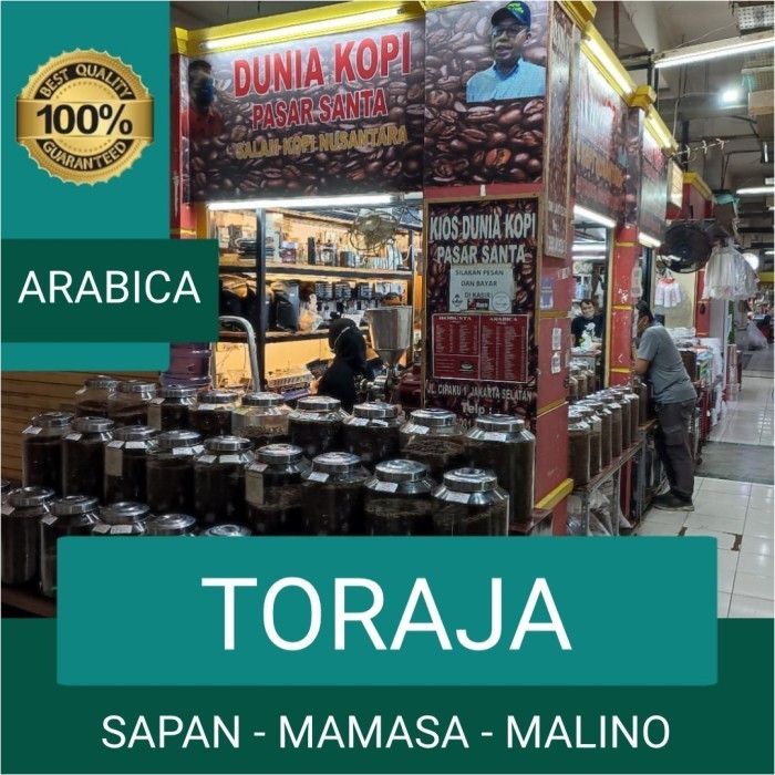 

Ready Kopi Arabika Toraja 250 gram