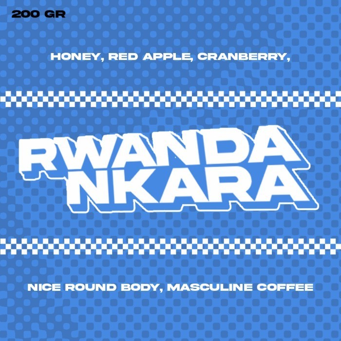 

Ready Biji Kopi Arabika Manual Brew - Rwanda Nkara - 200 Gr