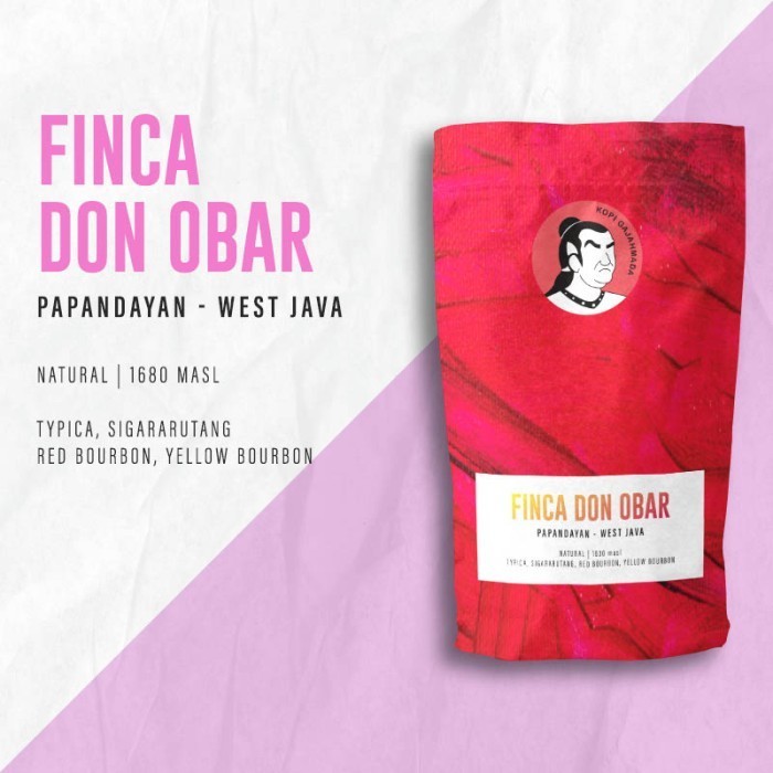 

Ready Kopi Arabika Specialty FINCA DON OBAR Natural 200gr (Biji/Bubuk)