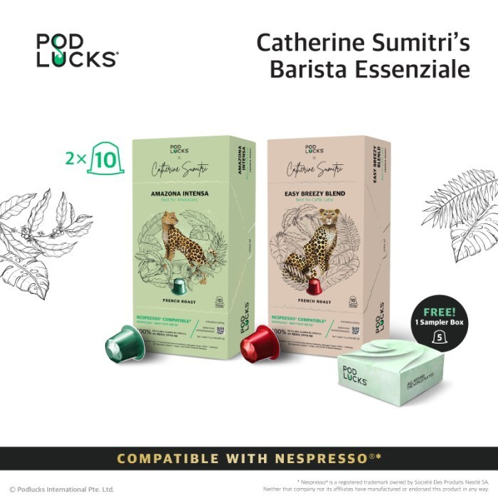 

Ready Catherine Sumitri's Barista Essenziale 2 x 10 Capsule