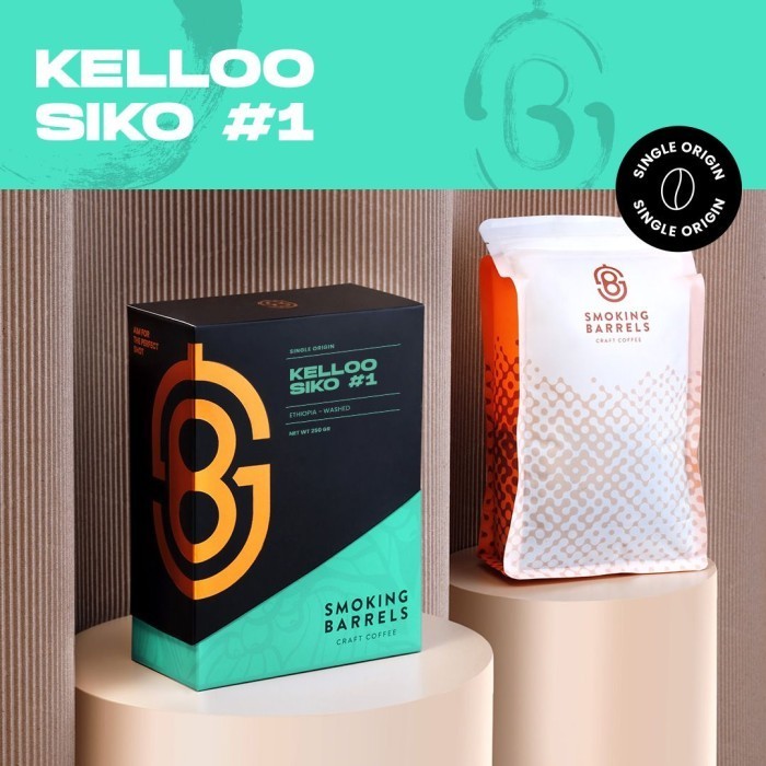 

Ready Ethiopia Guji Kelloo Siko Washed (Espresso Roast Beans) - Smoking Barrels
