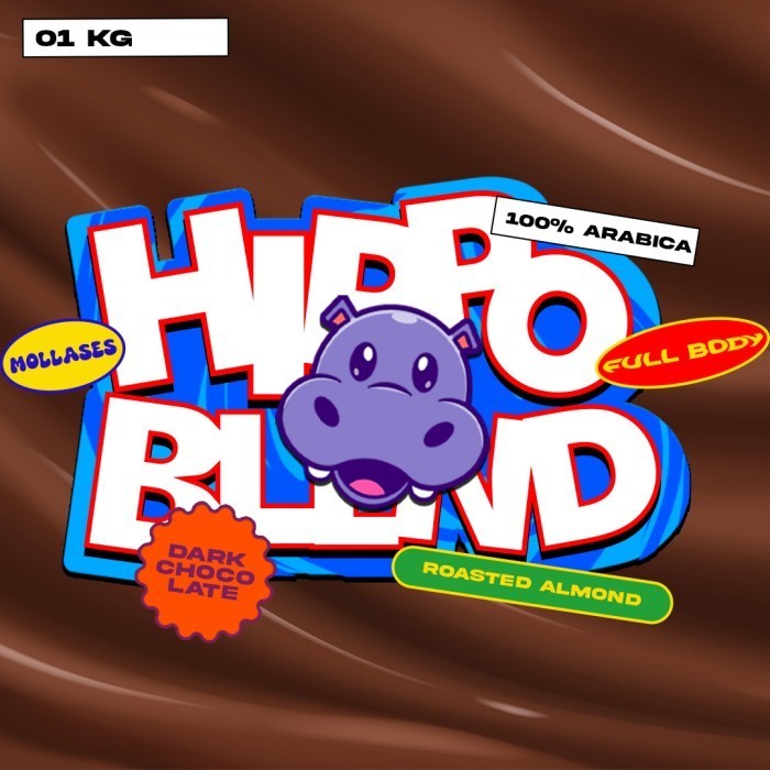 

Ready Biji Kopi Espresso Blend - Hippo Blend - 100% Arabika 1 Kg