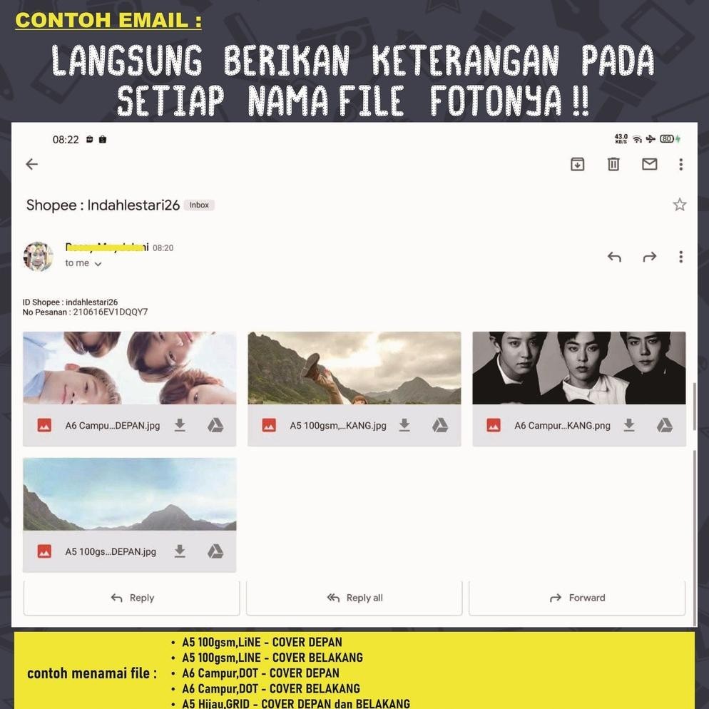 

!!>CUSTOM<!! SPIRAL NOTEBOOK A5 BISA COD