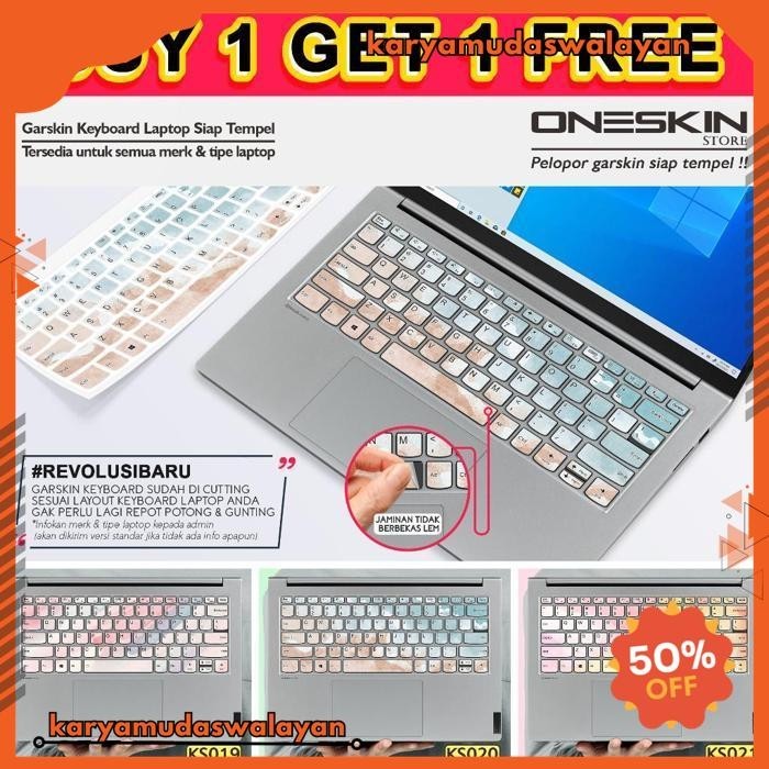 GARSKIN STIKER STICKER KEYBOARD LAPTOP FOR ASUS GAMBAR CUSTOM KATALOG 20 PRODUK PILIHAN