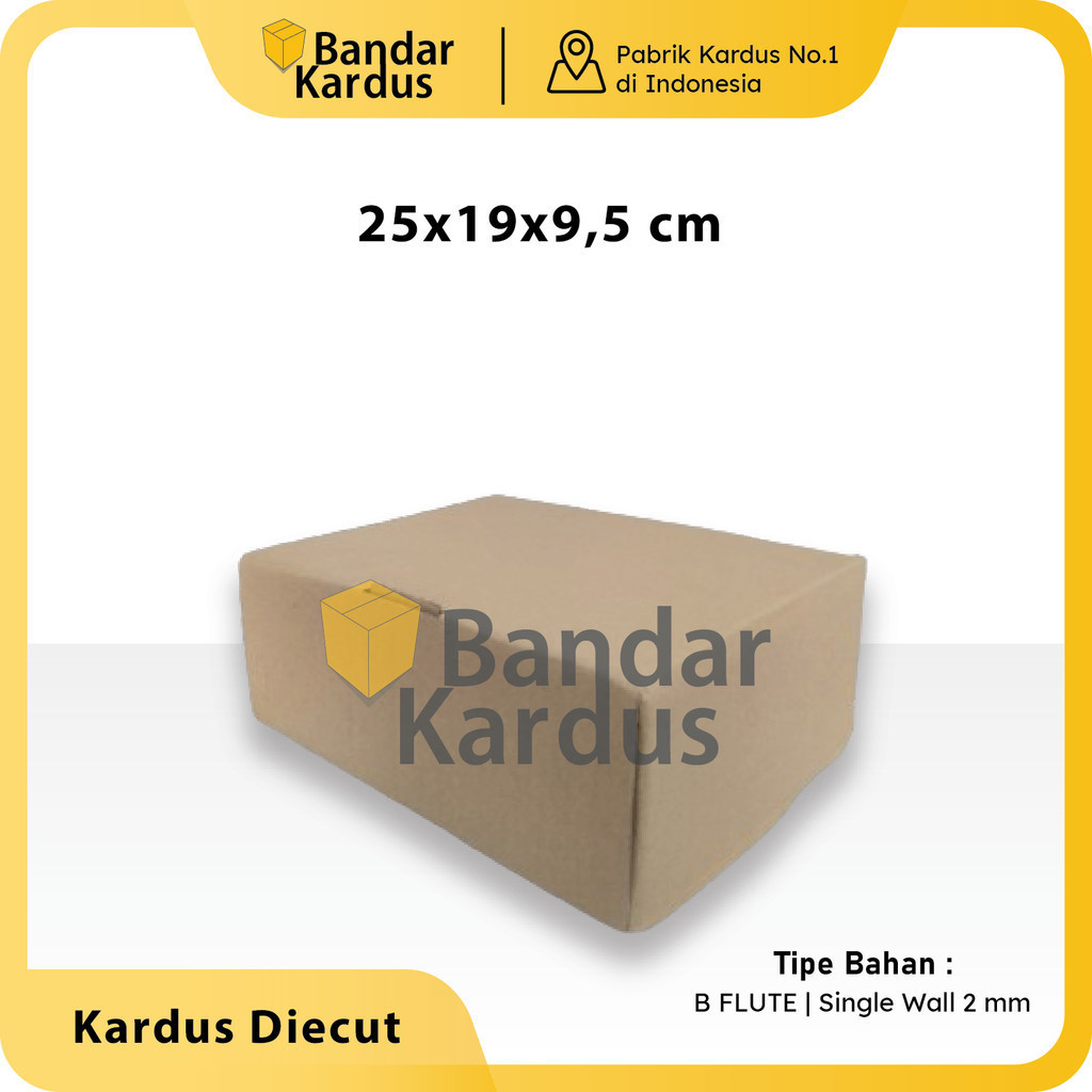 

Box Packing Multifungsi | Kardus Diecut Uk 25x19x9,5 cm | Kardus Karton Coklat | Box Packing Olshop