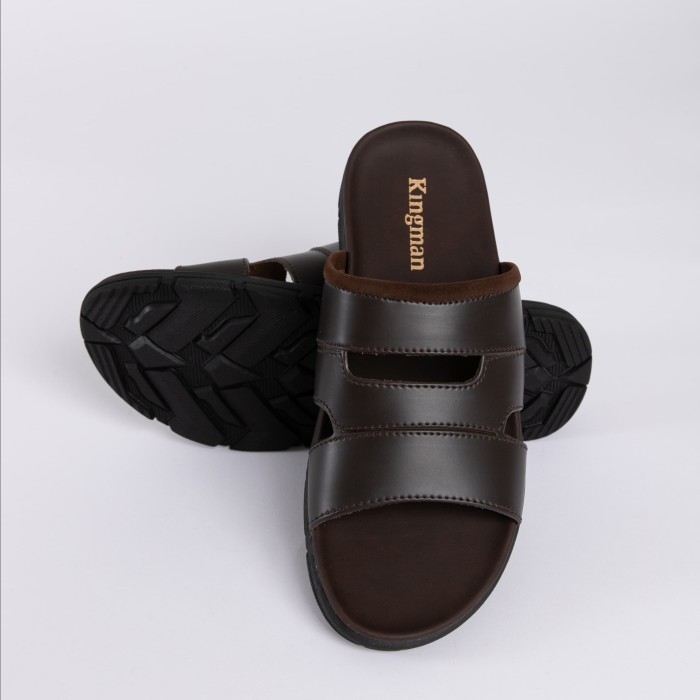 Cabre Kingman Sandal Pria Casual Kekinian Havre Sendal Jepit Hangout Kulit