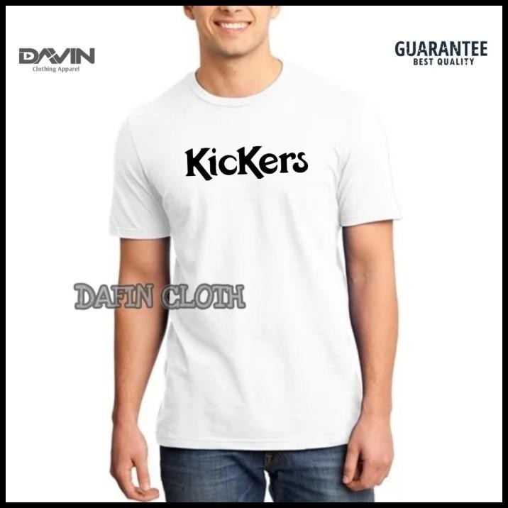 Kaos Pria Baju Tshirt Kickers Emblema
