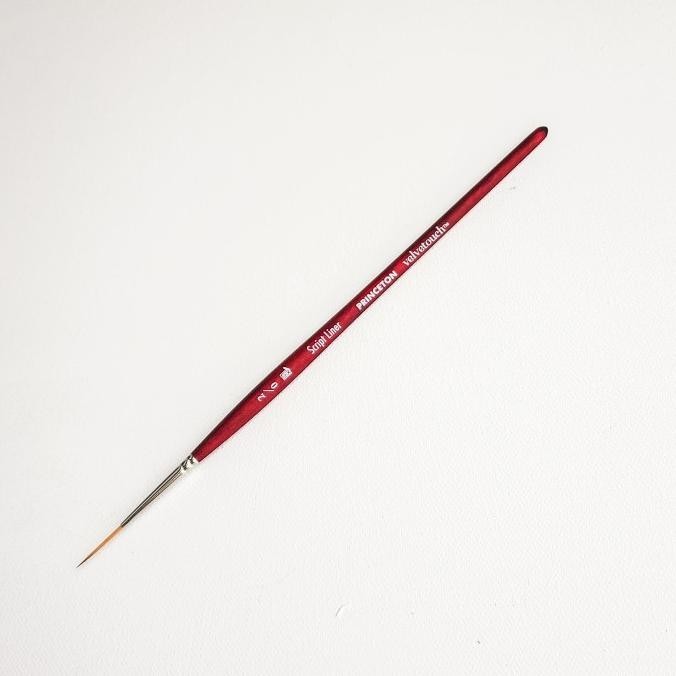 

Kuas Lukis Princeton Velvetouch Liner Spotter Brush Series 3950 LS