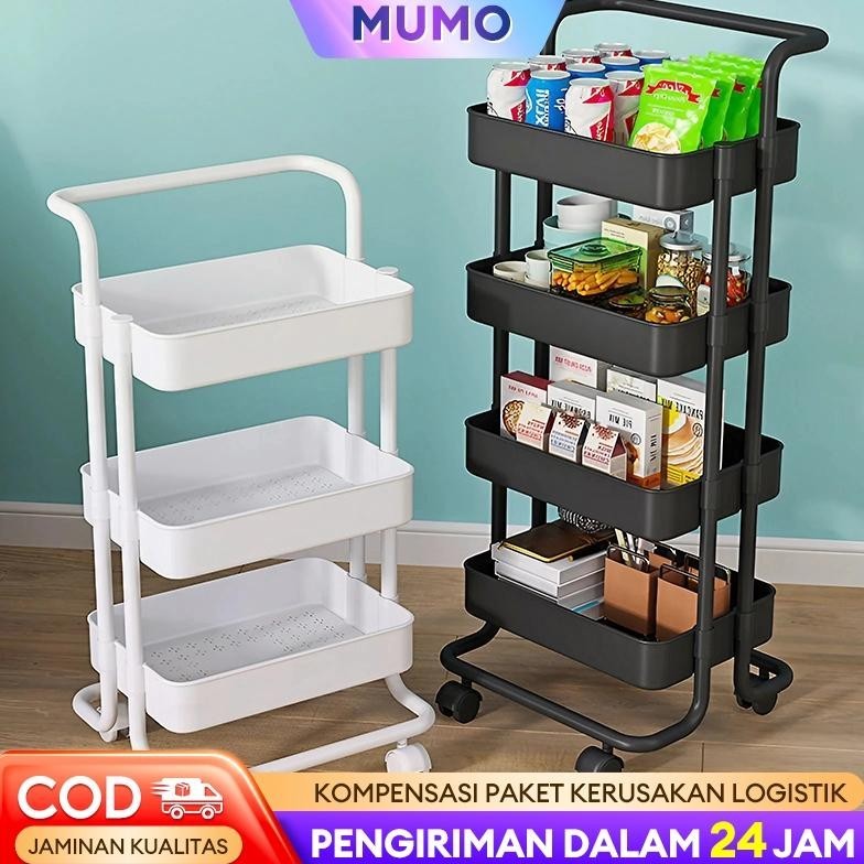Rak Troli Susun Rak kamar mandi Rak Salon Rak Roda Rak Salon Rak Serbaguna