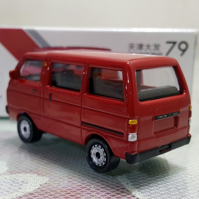 Cabre Miniatur Diecast 1/64 Daihatsu Hijet 1000 Merah - Xcar, Democratic