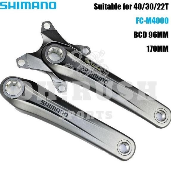 Premium Crank Arm Alivio Fc M4000 Bb Octalink 96 Bcd 96Bcd No Deore