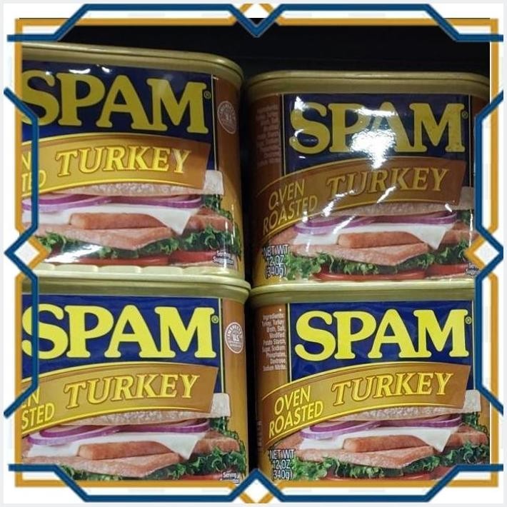 

[GDS] HORMEL FOODS SPAM OVEN ROASTED TURKEY 340 GR | KORNET DAGING BABI