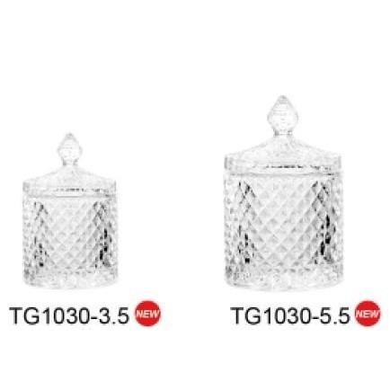 Limited Edition Crystal Jar Candy Jar Tg1030-5.5 Gift Wedding Souvenir