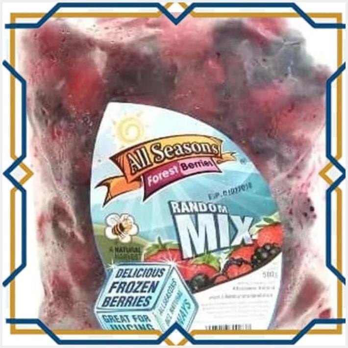 

[GDS] ALL SEASONS FOREST BERRIES RANDOM MIX FROZEN 500 GR | MIX BERRY BEKU
