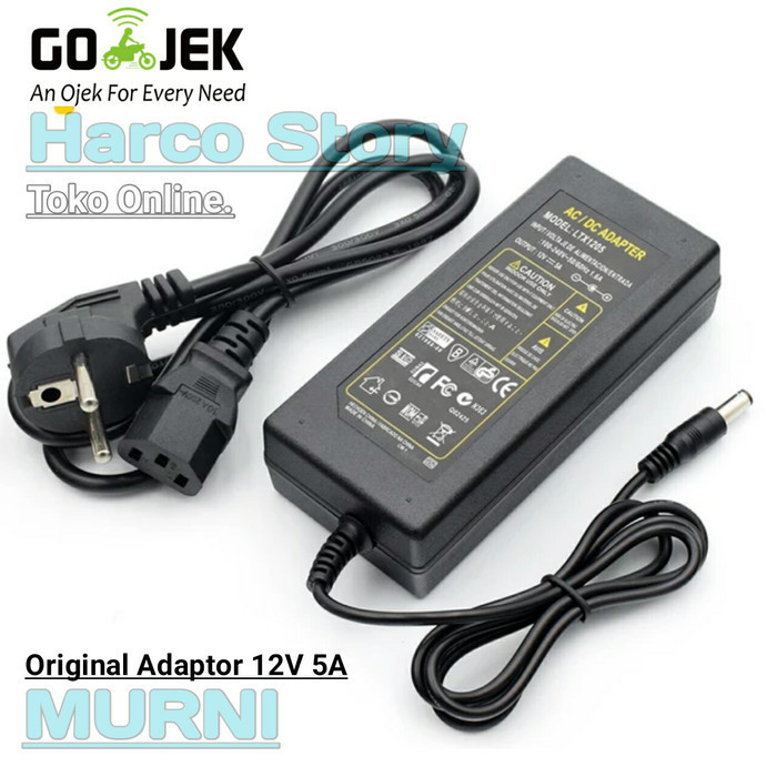 ADAPTOR 12V 5A MURNI