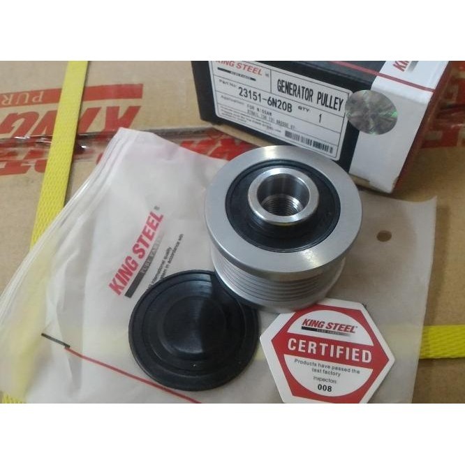 Xtrail T31 2.5 Puli Pulley Alternator Dinamo Ampere Aki Oem Nissan