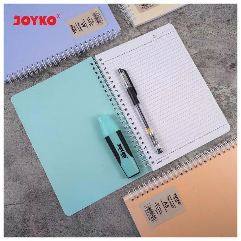 

NOTEBOOK JOYKO PASTEL / NOTEBOOK SPIRAL A5 / BUKU TULIS LUCU AESTHETIC / NOTE BOOK SIMPLE GRATIS ONGKIR